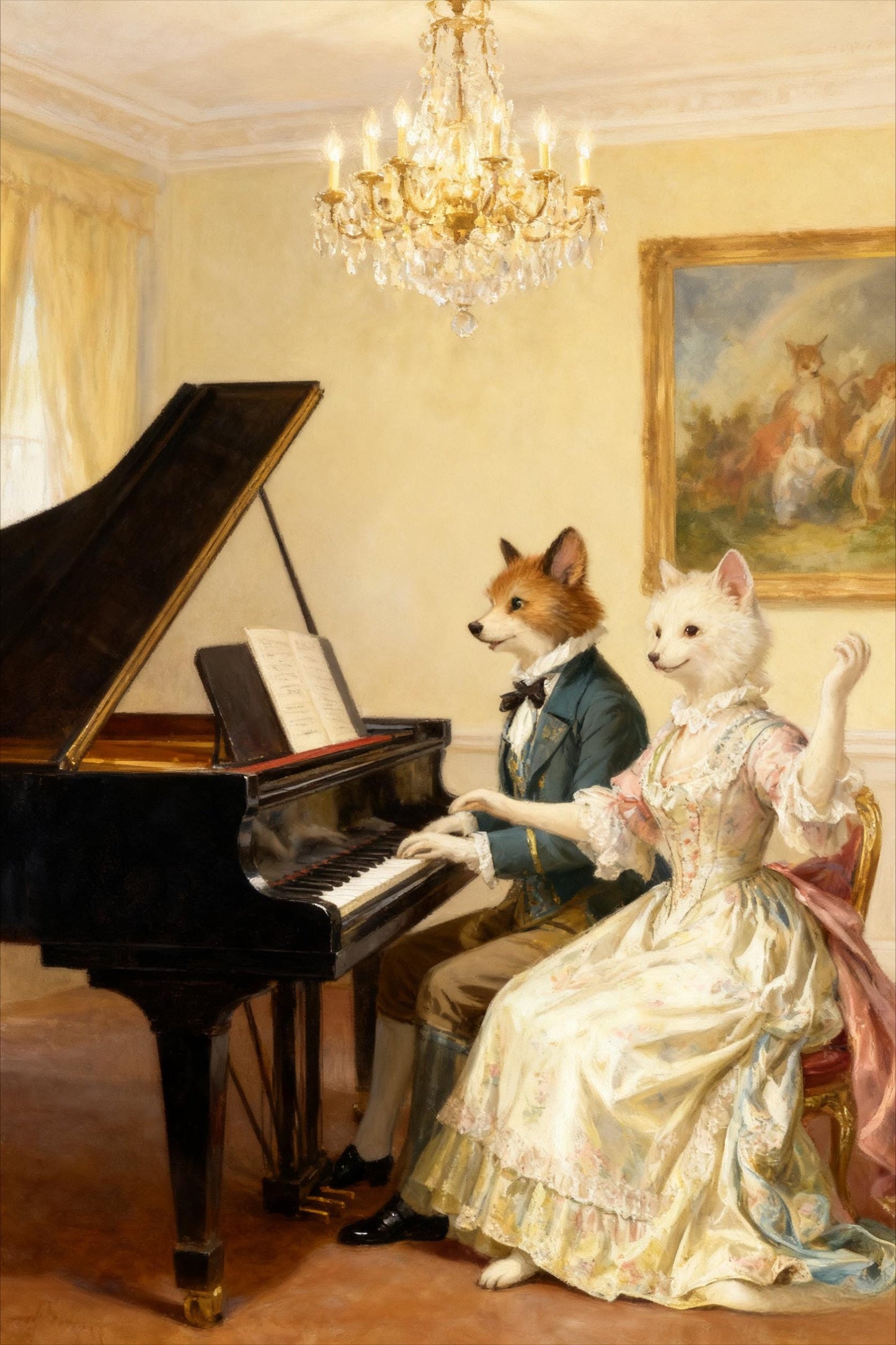 Midjourney Prompts: Famous Oil Painting Pet Portraits (PDF Guide)Personalized Gift for your pet