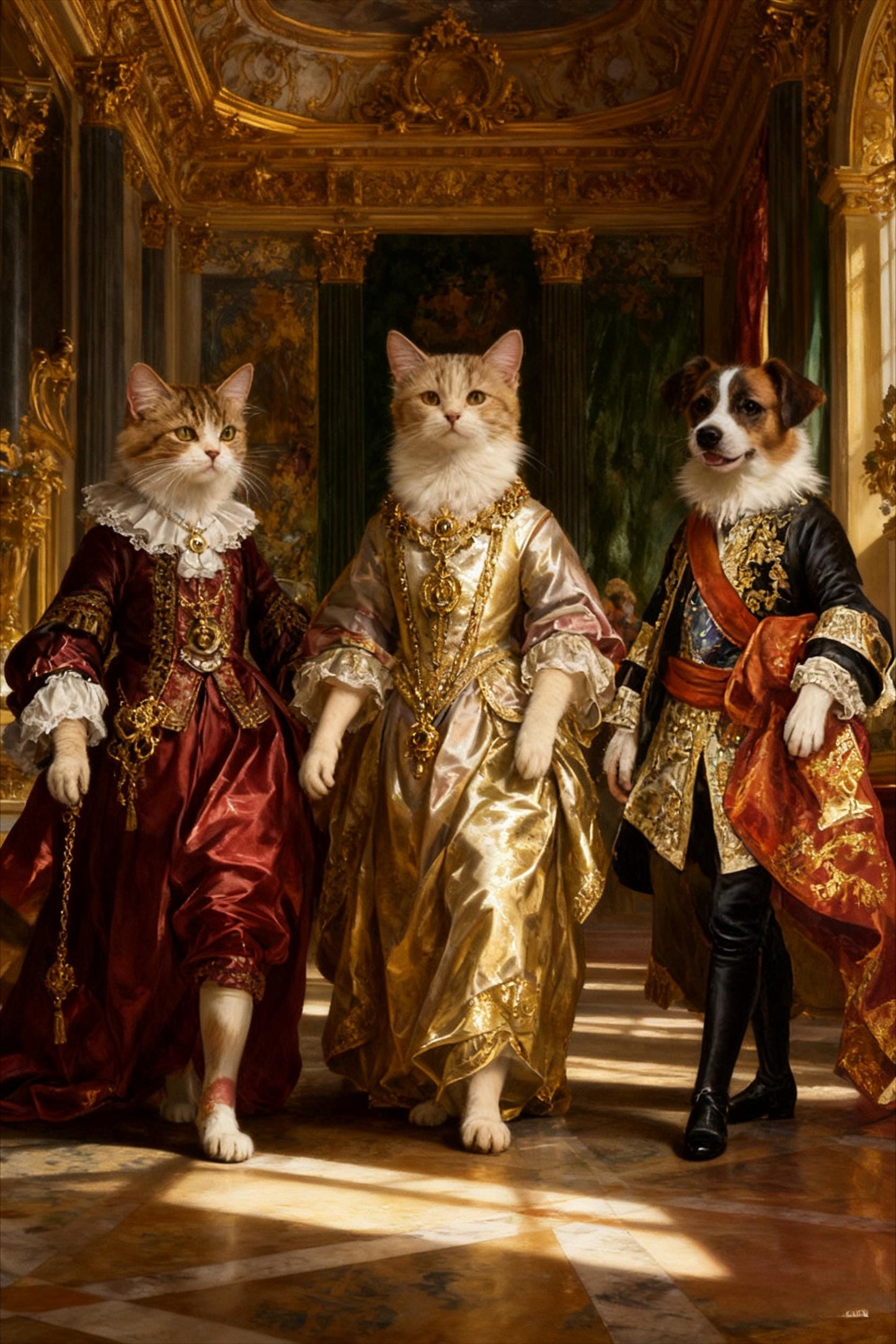 Midjourney Prompts: Famous Oil Painting Pet Portraits (PDF Guide)Personalized Gift for your pet