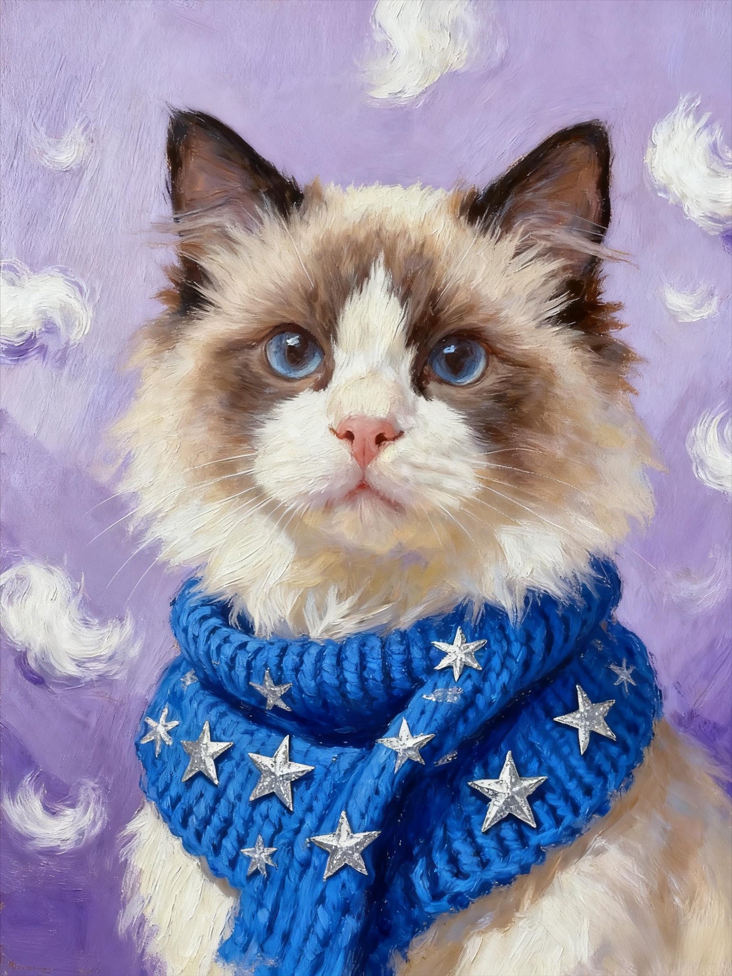Christmas Pet Portrait Midjourney Prompts: AI Animal Art (PDF)