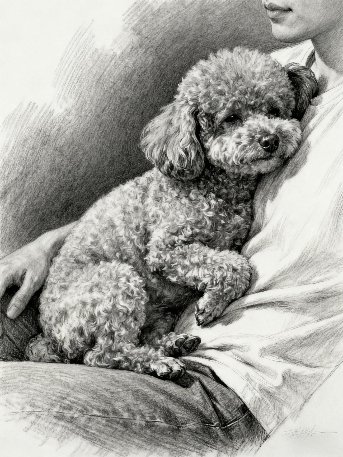 Midjourney Pet Portrait Prompts: 28 Sketch Painting Styles (PDF Guide)