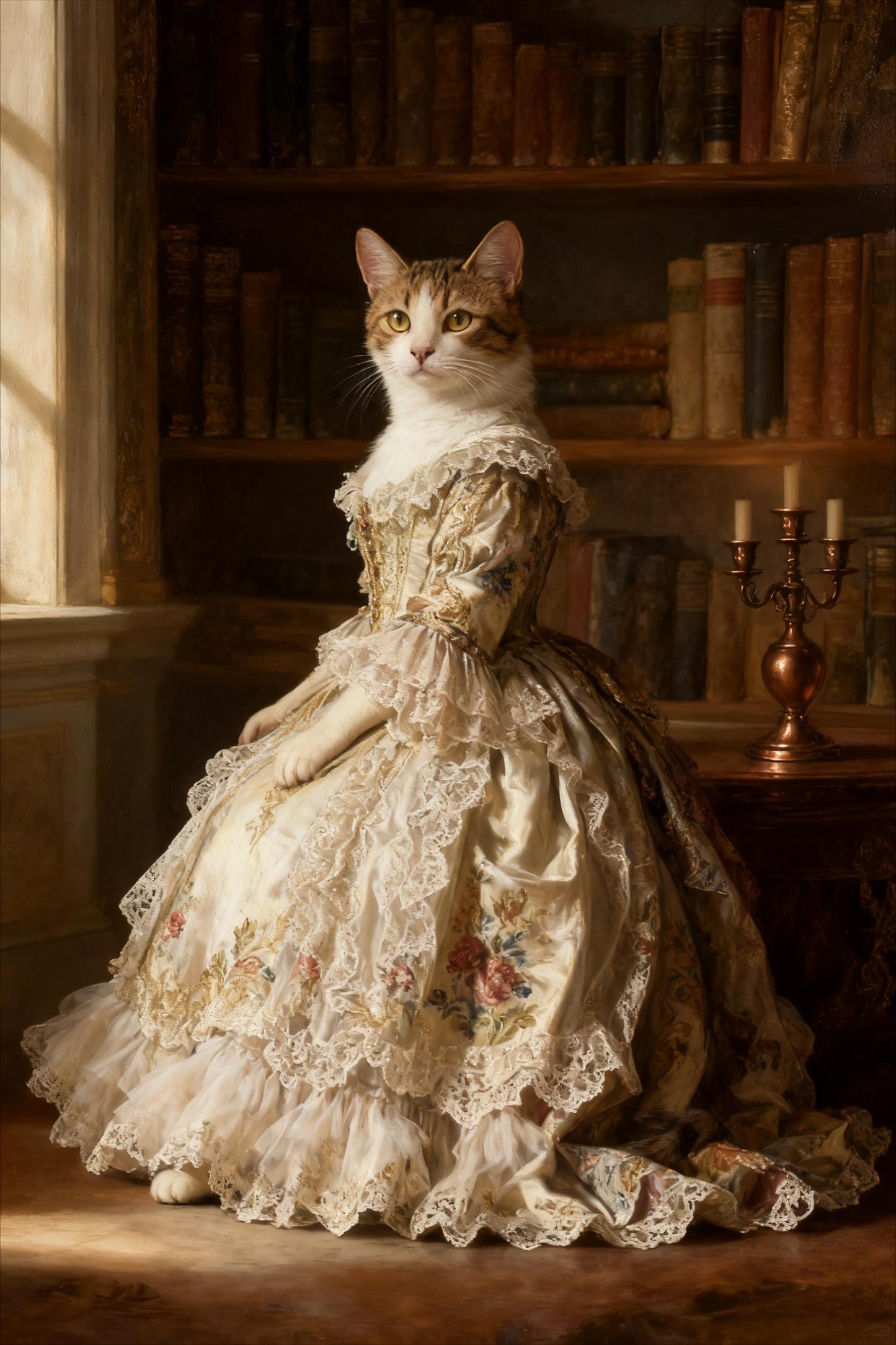 Midjourney Prompts: Court Oil Painting Pet Portraits (PDF Guide)Personalized Gift for your pet