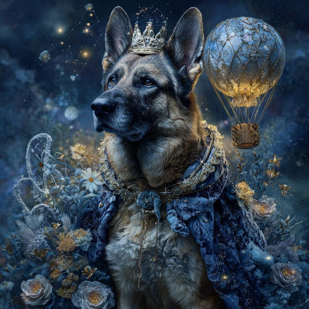 Midjourney Prompts: fantasy Oil Painting dog Portraits (PDF Guide)Personalized Gift for your pet