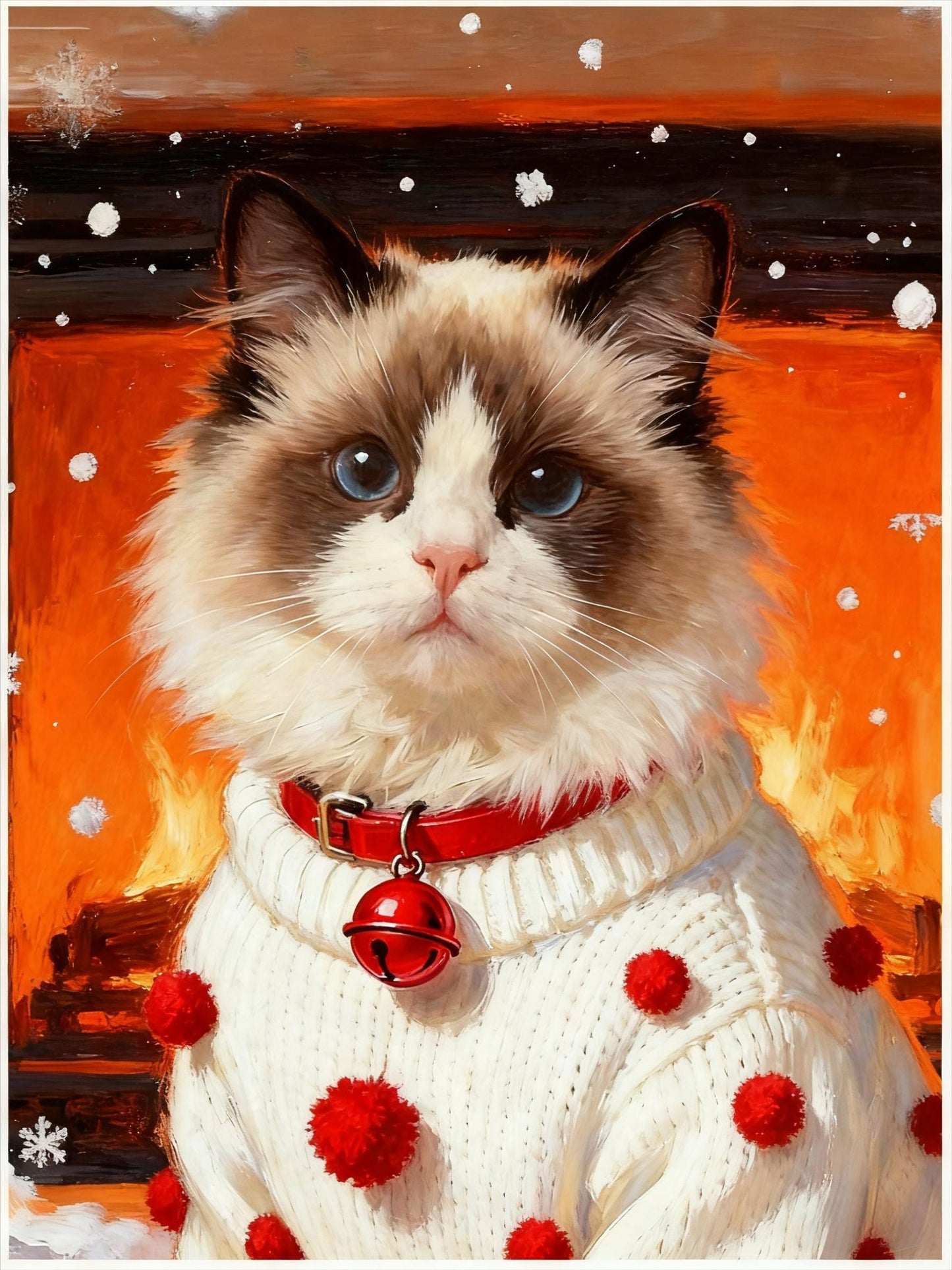 Christmas Pet Portrait Midjourney Prompts: AI Animal Art (PDF)