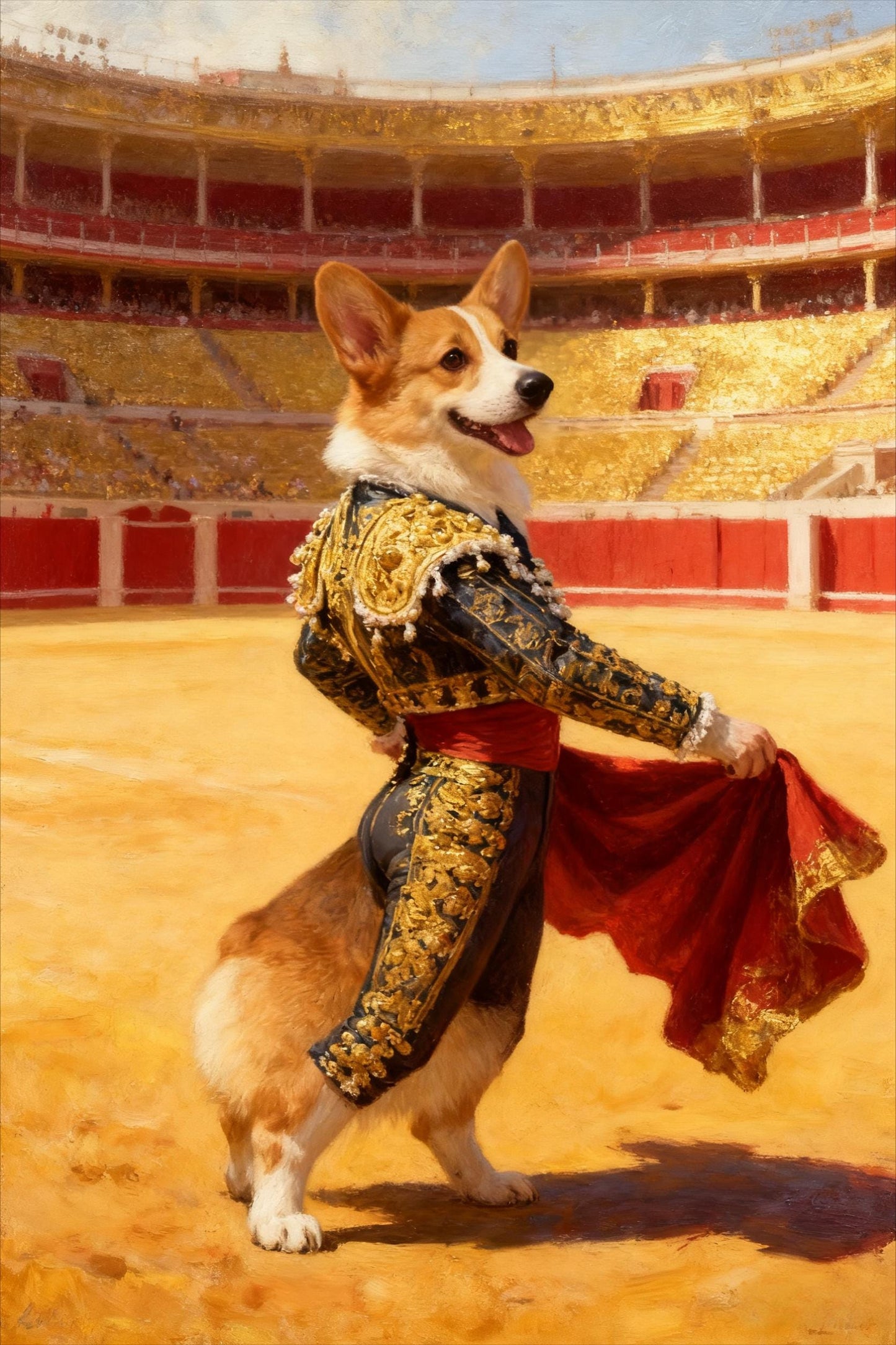 Custom Pet Portrait: Renaissance Lawyer Pet Art (Digital Download)