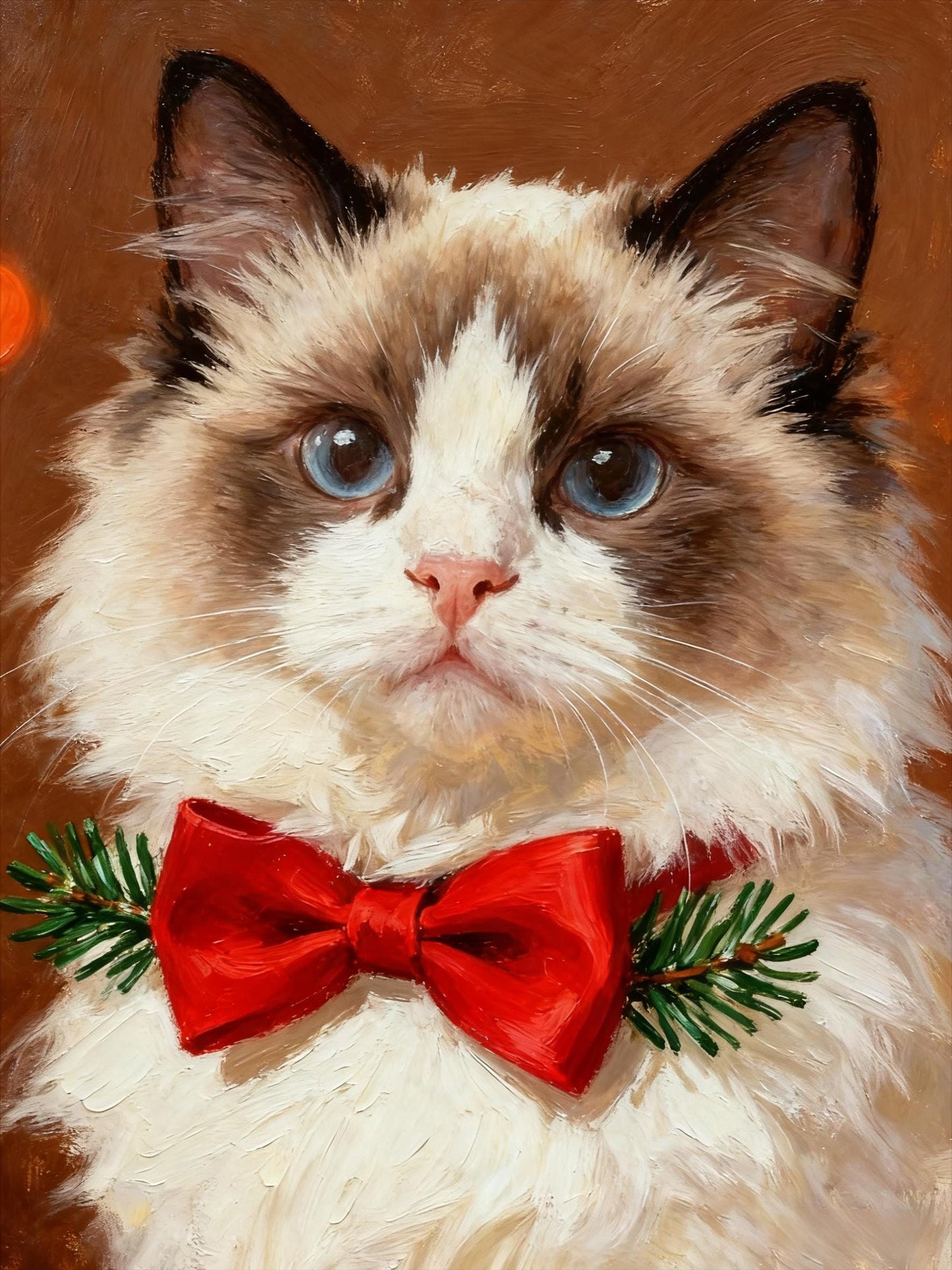 Christmas Pet Portrait Midjourney Prompts: AI Animal Art (PDF)