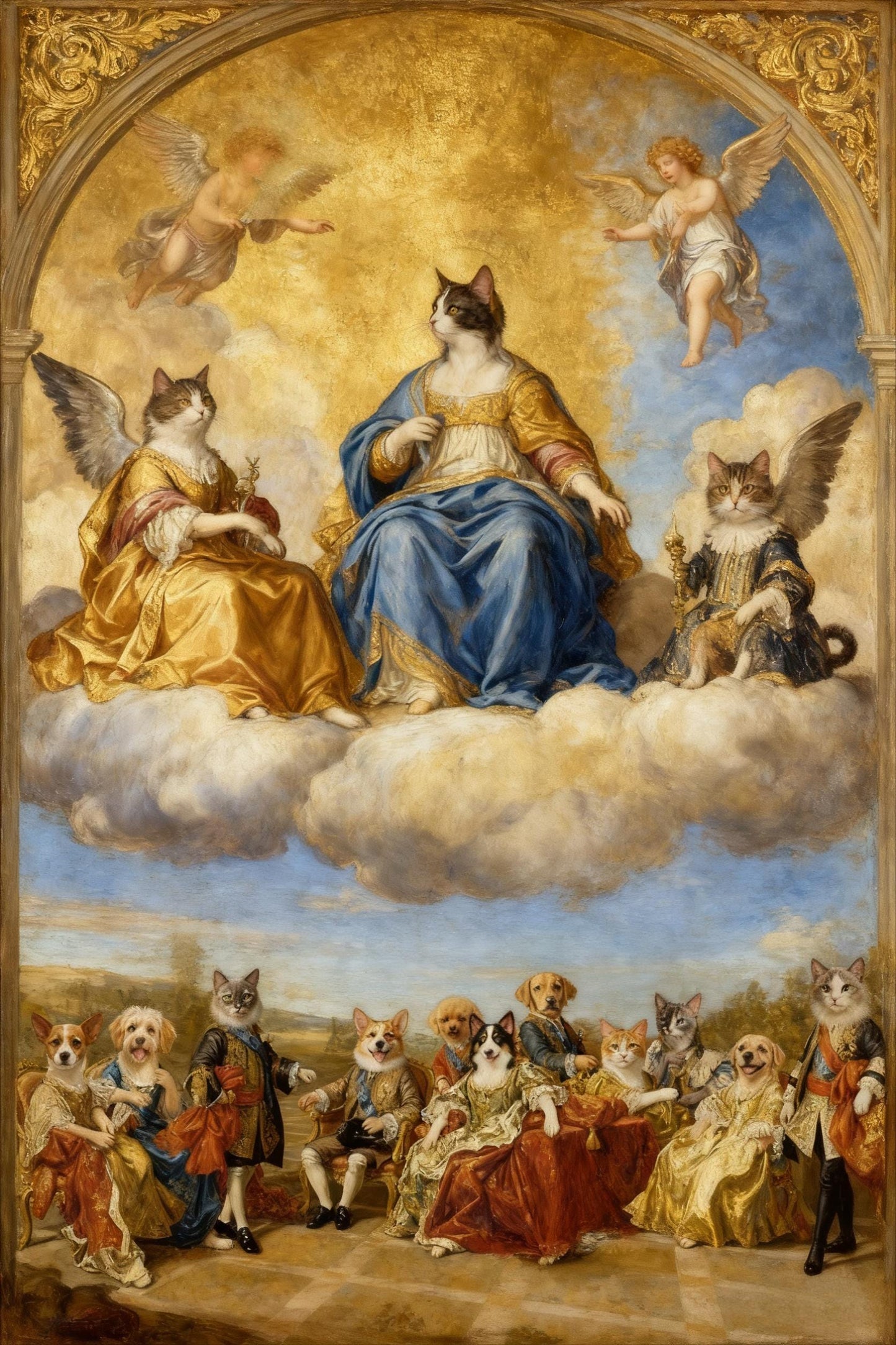 Midjourney Prompts: Famous Oil Painting Pet Portraits (PDF Guide)Personalized Gift for your pet