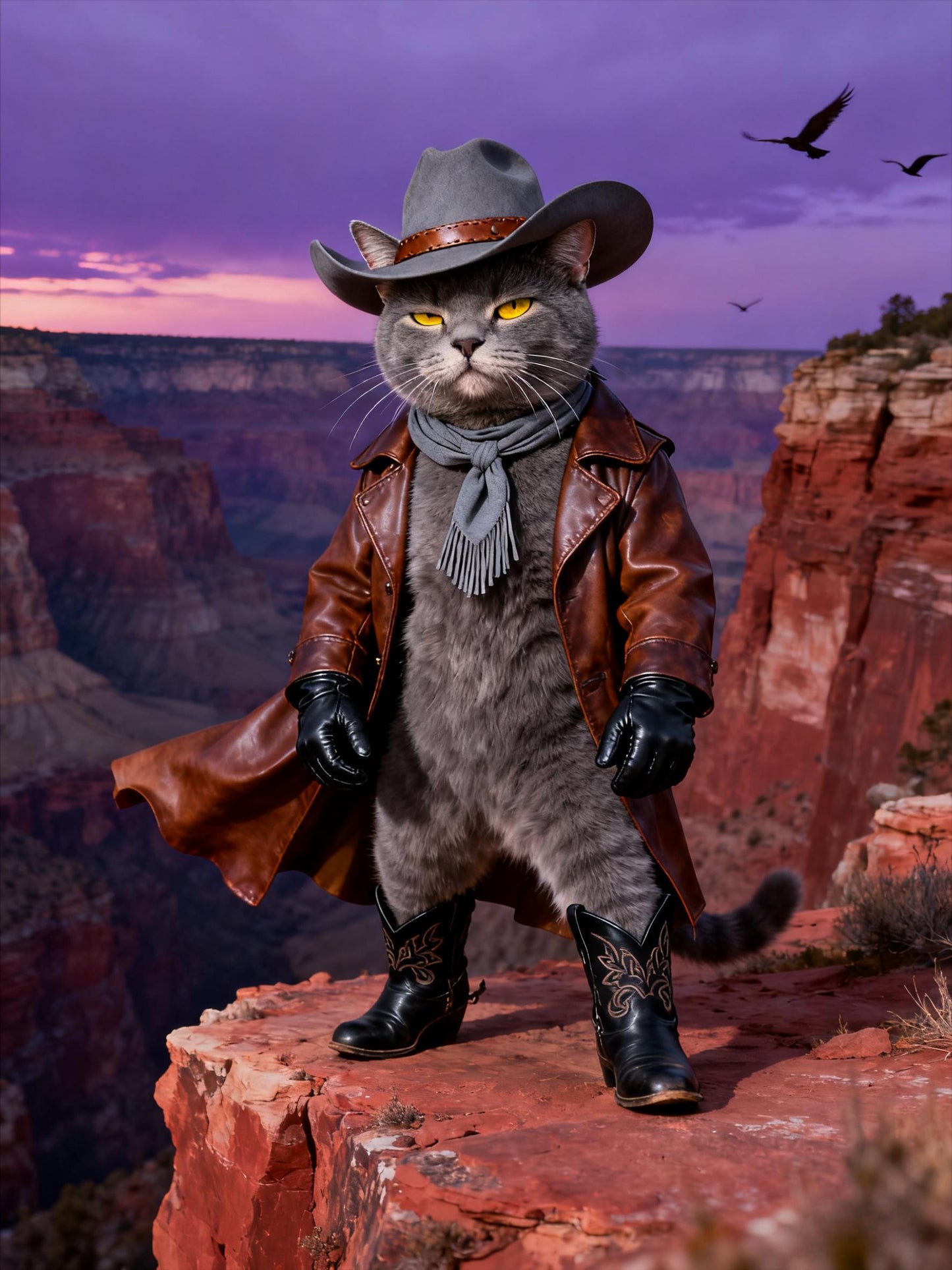 Midjourney Prompts: Cowboy-style Oil Painting Pet Portraits (PDF Guide)Personalized Gift for your pet