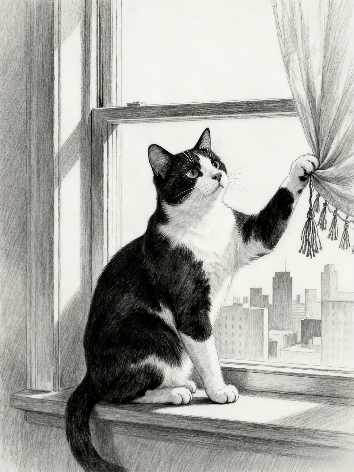 Custom Pet Sketch Portrait: Personalized Pet Art (Digital Download)