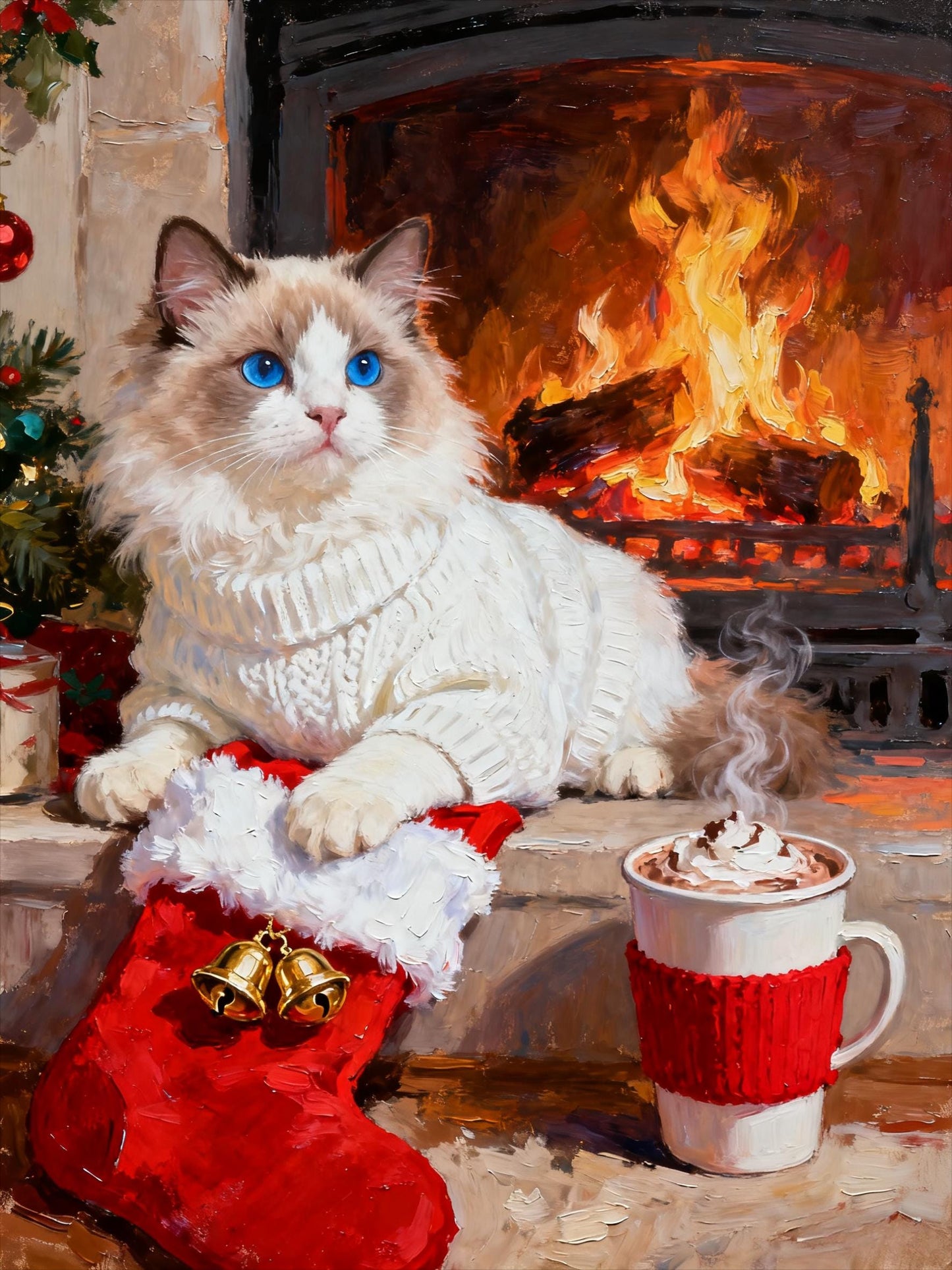 Christmas Pet Portrait Midjourney Prompts: AI Animal Art (PDF)