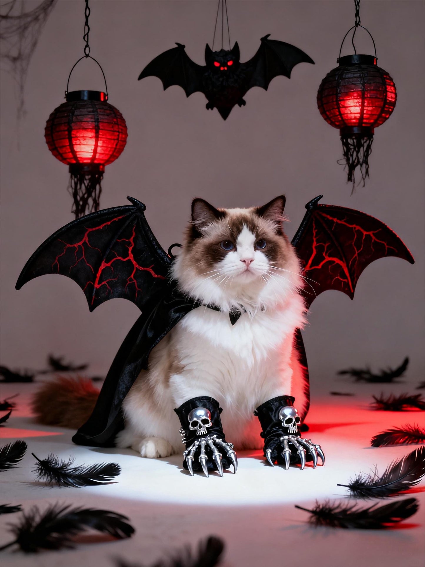 Halloween Pet Portrait Midjourney Prompts: AI Art Painting (Digital Download)