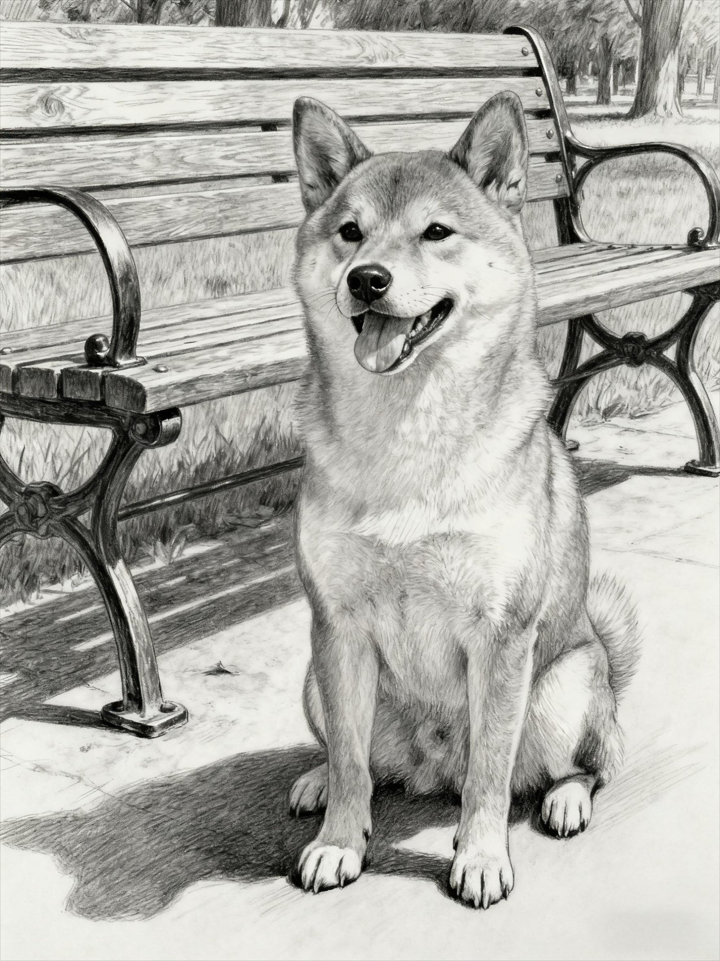 Midjourney Pet Portrait Prompts: 28 Sketch Painting Styles (PDF Guide)