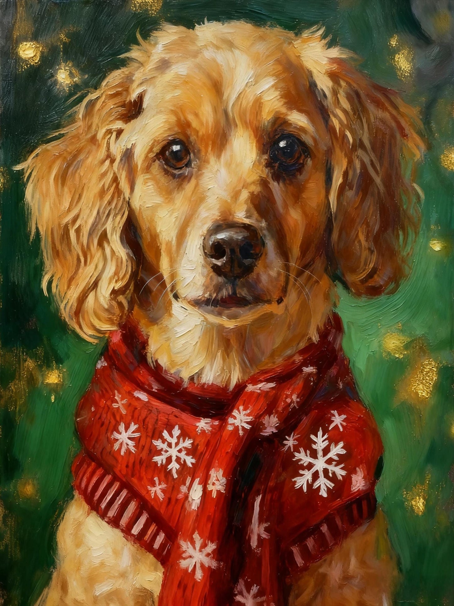 Christmas Pet Portrait Midjourney Prompts: AI Animal Art (PDF)