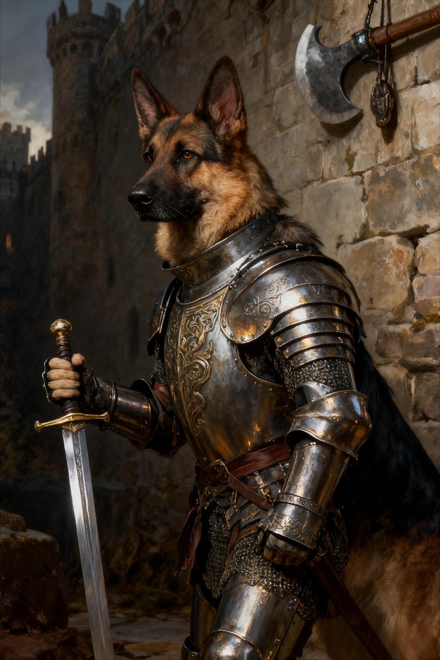 Midjourney Prompts: Court Oil Painting Pet Portraits (PDF Guide)Personalized Gift for your pet