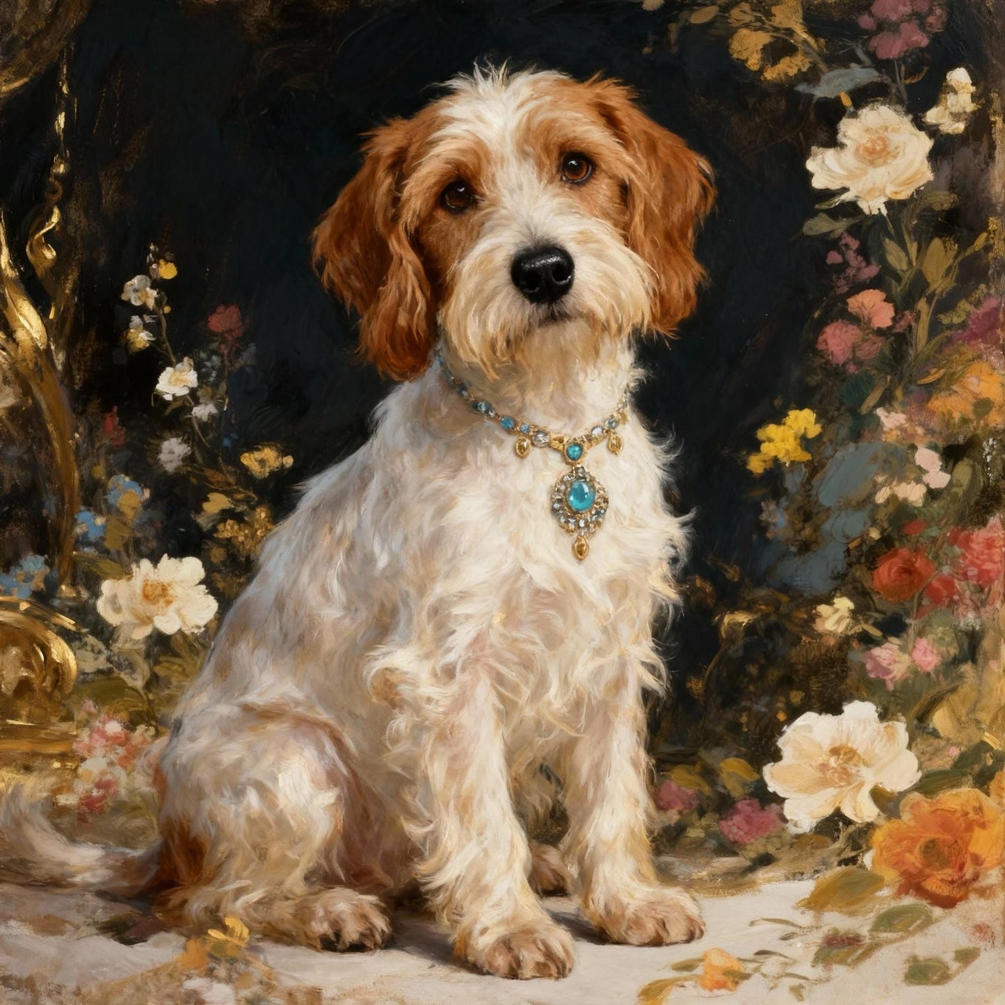 Custom oil painting Portraits Using Pet Photo Personalized Digital pet Portraits Custom dog Painting Portraits Pet Memorial Art