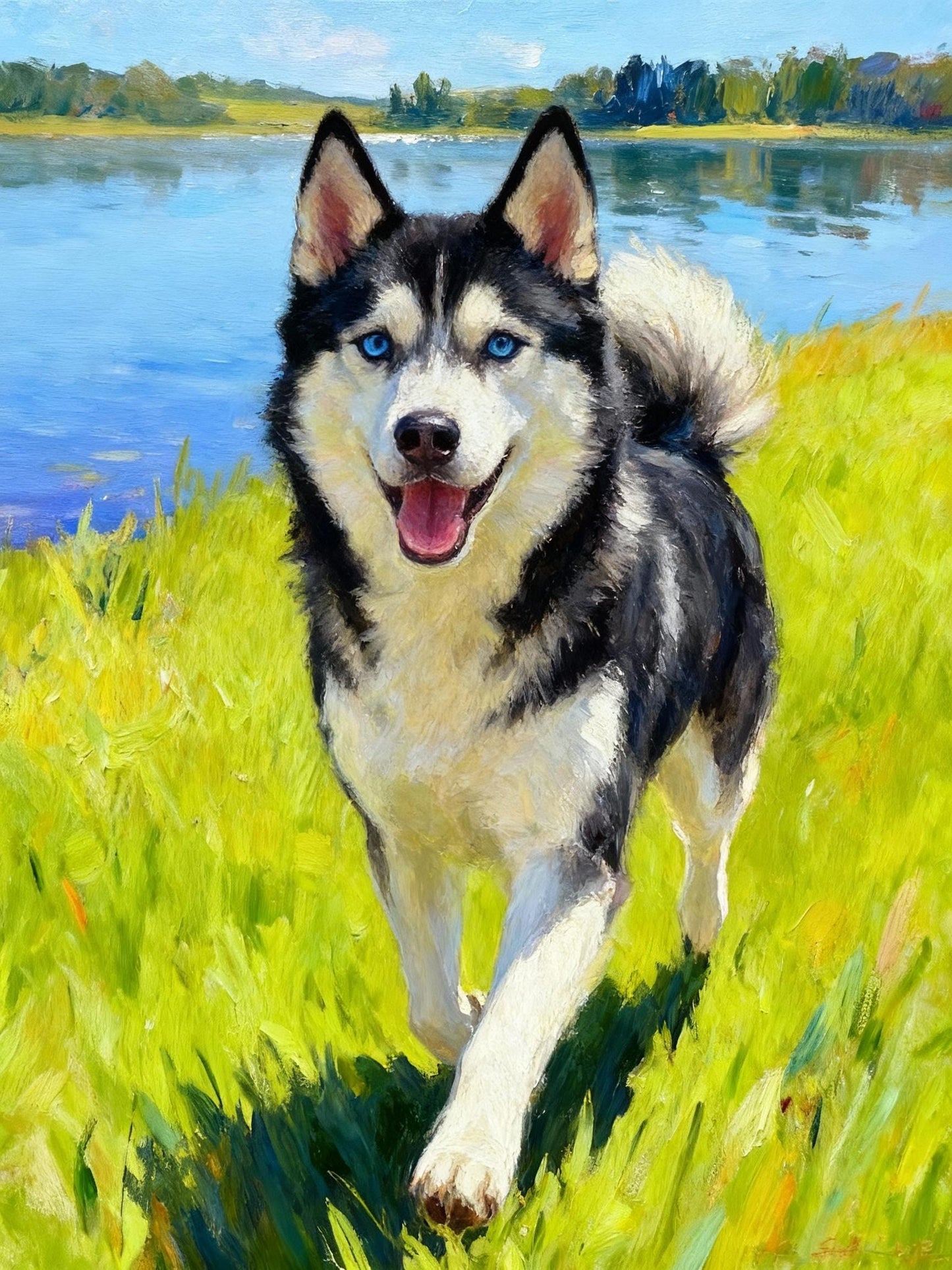 Custom Pet Portrait Album: 30 Digital Prints, Unique Wall Art Gift