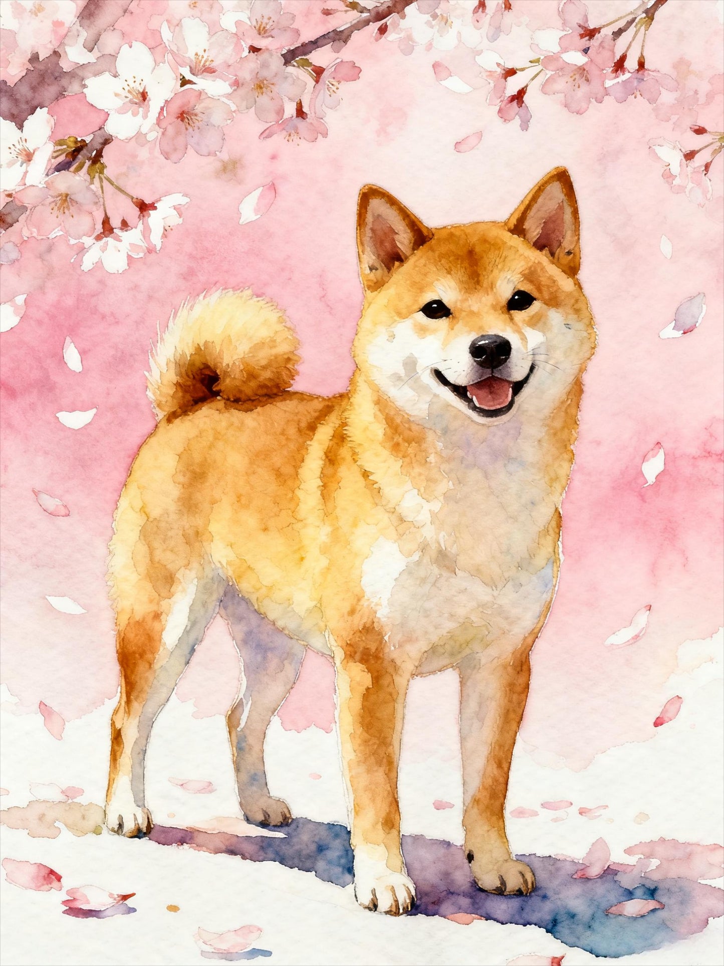 Midjourney Watercolor Pet Portrait Prompts: AI Art (Digital Download)Personalized Gift for your pet