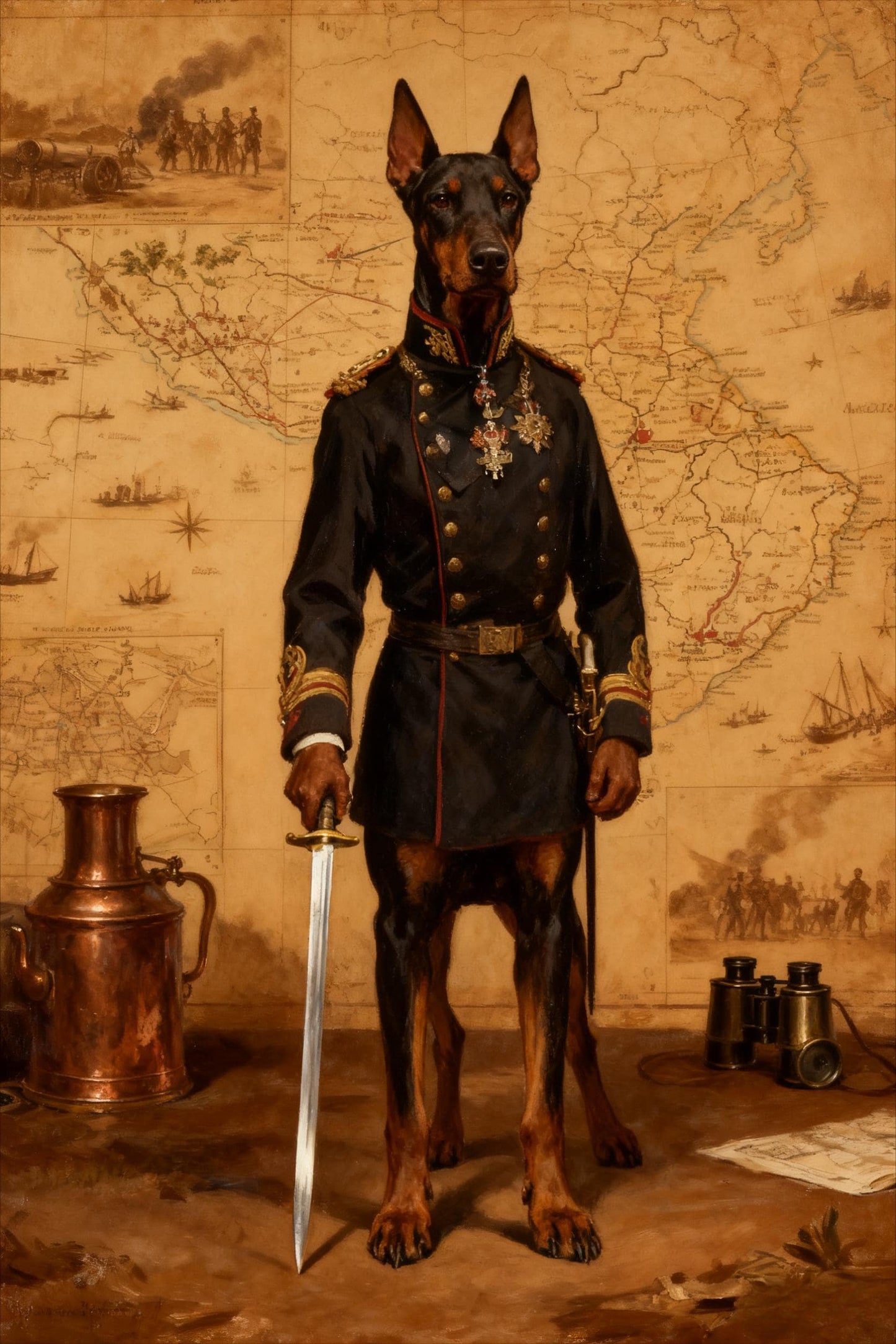 Midjourney Prompts: Court Oil Painting Pet Portraits (PDF Guide)Personalized Gift for your pet