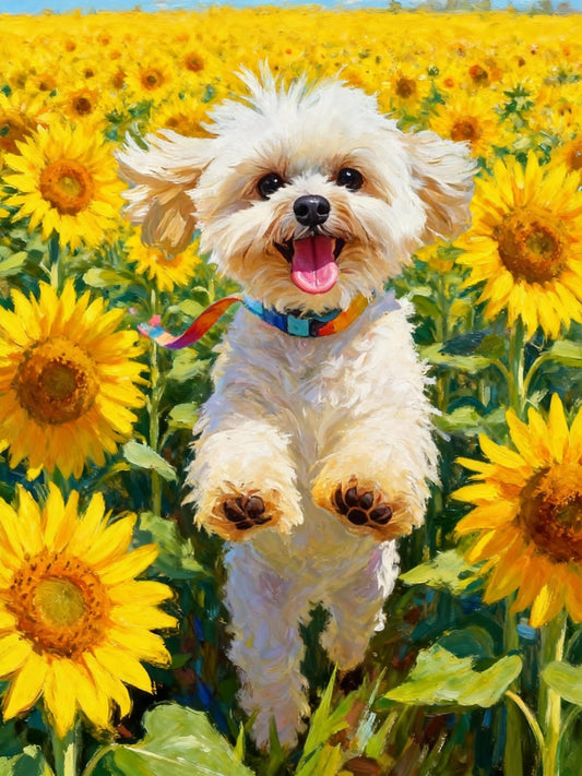 Custom Pet Portrait Album: 30 Digital Prints, Unique Wall Art Gift