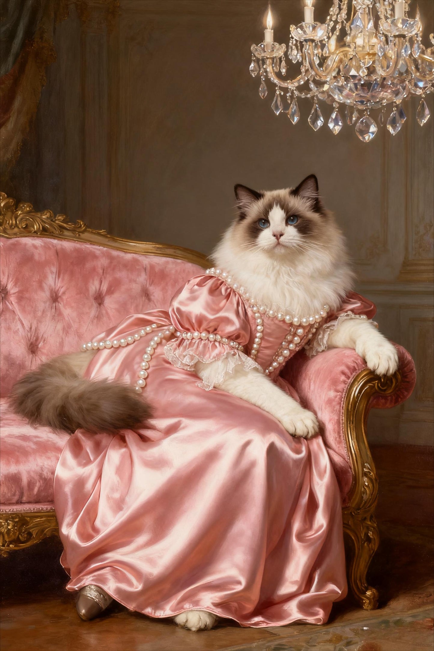 Midjourney Prompts: Court Oil Painting Pet Portraits (PDF Guide)Personalized Gift for your pet